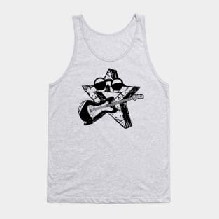 Guitar star shirt Tank Top